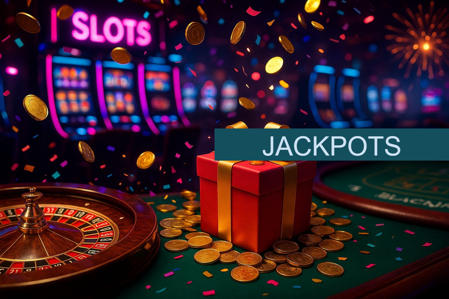Jogos emocionantes no JACKPOTS